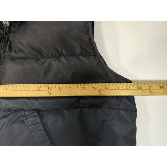 Eddie Bauer Men's XL Premium Goose Down Downlight Puffer Vest Gray WPL-9647 Vtg - Picture 5 of 7